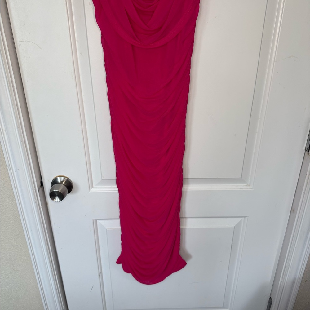 Chic Magenta Dress- prettygarden women size S, new with tags - Picture 11 of 13